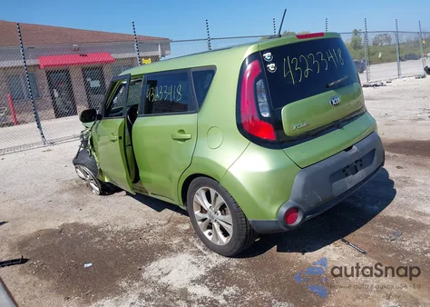 2015 Kia Soul + из США, поврежденный, VIN KNDJP3A53F7784590